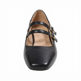 Ballet Flats Double Strap Comfortable Office Casual Walking Wear