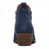 Chelsea Ankle Boots Vintage Style Side Zipper Slip-On Round Toe Low Heel - Mateo & Eliana