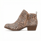 Chelsea Ankle Boots Vintage Style Side Zipper Slip-On Round Toe Low Heel - Mateo & Eliana