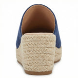 Espadrille Wedge Sandals Slip-On Mule Cushioned Footbed Non-Slip Rubber Sole - Mateo & Eliana
