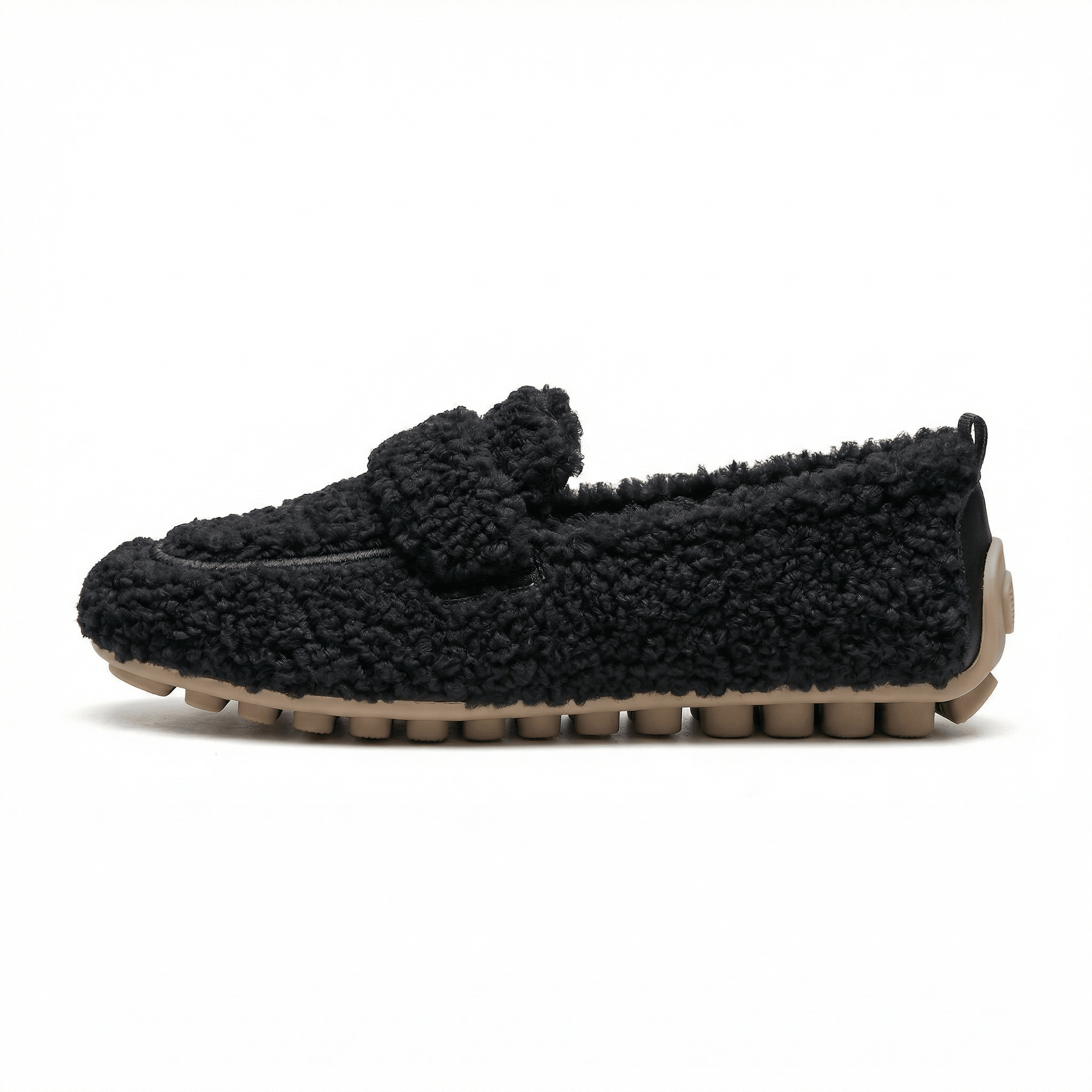 Plush Slippers Cozy Fleece Lined Slip-On Non-Slip Rubber Sole Indoor Outdoor Comfort - Mateo & Eliana