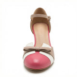 Pumps for Women Anatomical Sole Breathable Slip-On Chic Office Dress Shoes - Mateo & Eliana