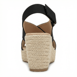 Wedge Espadrilles Cushioned Footbed Slip-On Casual Summer Shoes for Women - Mateo & Eliana