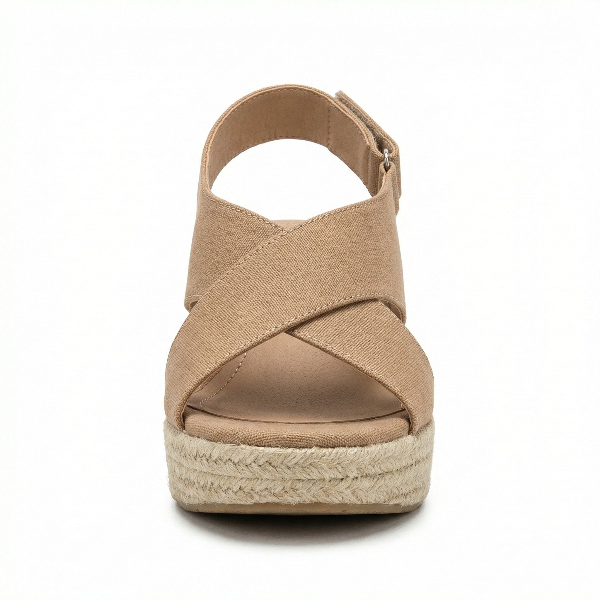 Wedge Espadrilles Cushioned Footbed Slip-On Casual Summer Shoes for Women - Mateo & Eliana