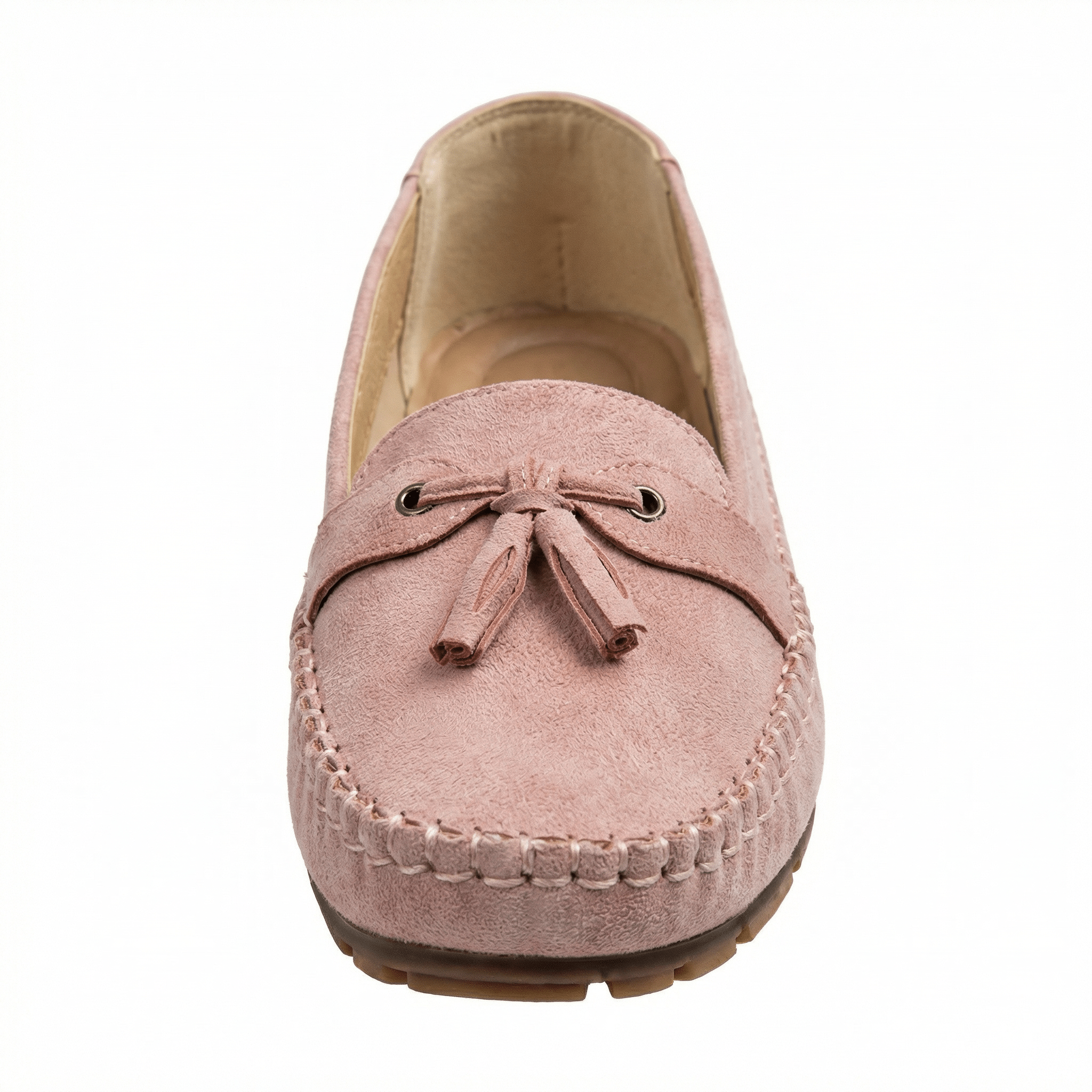 Women's Slip-On Loafers with Cushioned Footbed, Supportive Fit, Lightweight Sole for Everyday Wear - Mateo & Eliana