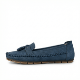 Women's Slip-On Loafers with Cushioned Footbed, Supportive Fit, Lightweight Sole for Everyday Wear - Mateo & Eliana