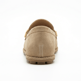 Women's Suede Loafers Classic Slip-On Round Toe Flat Comfort Sole - Mateo & Eliana