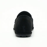 Women's Suede Loafers Classic Slip-On Round Toe Flat Comfort Sole - Mateo & Eliana