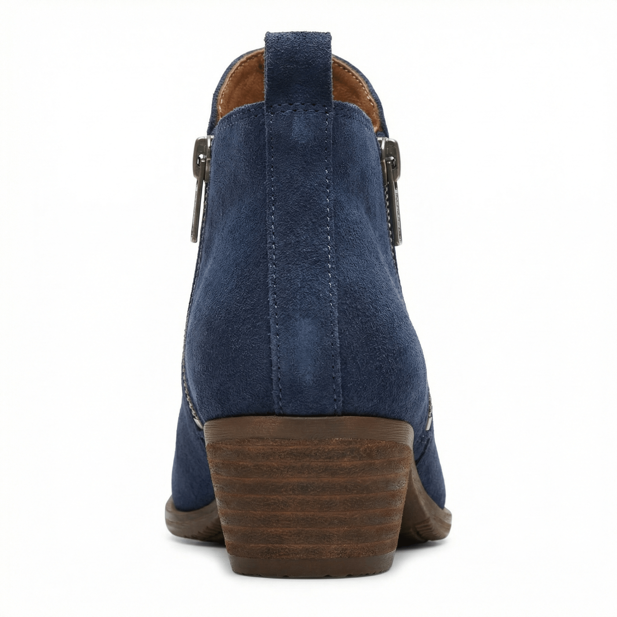Chelsea Ankle Boots Vintage Style Side Zipper Slip-On Round Toe Low Heel - Mateo & Eliana