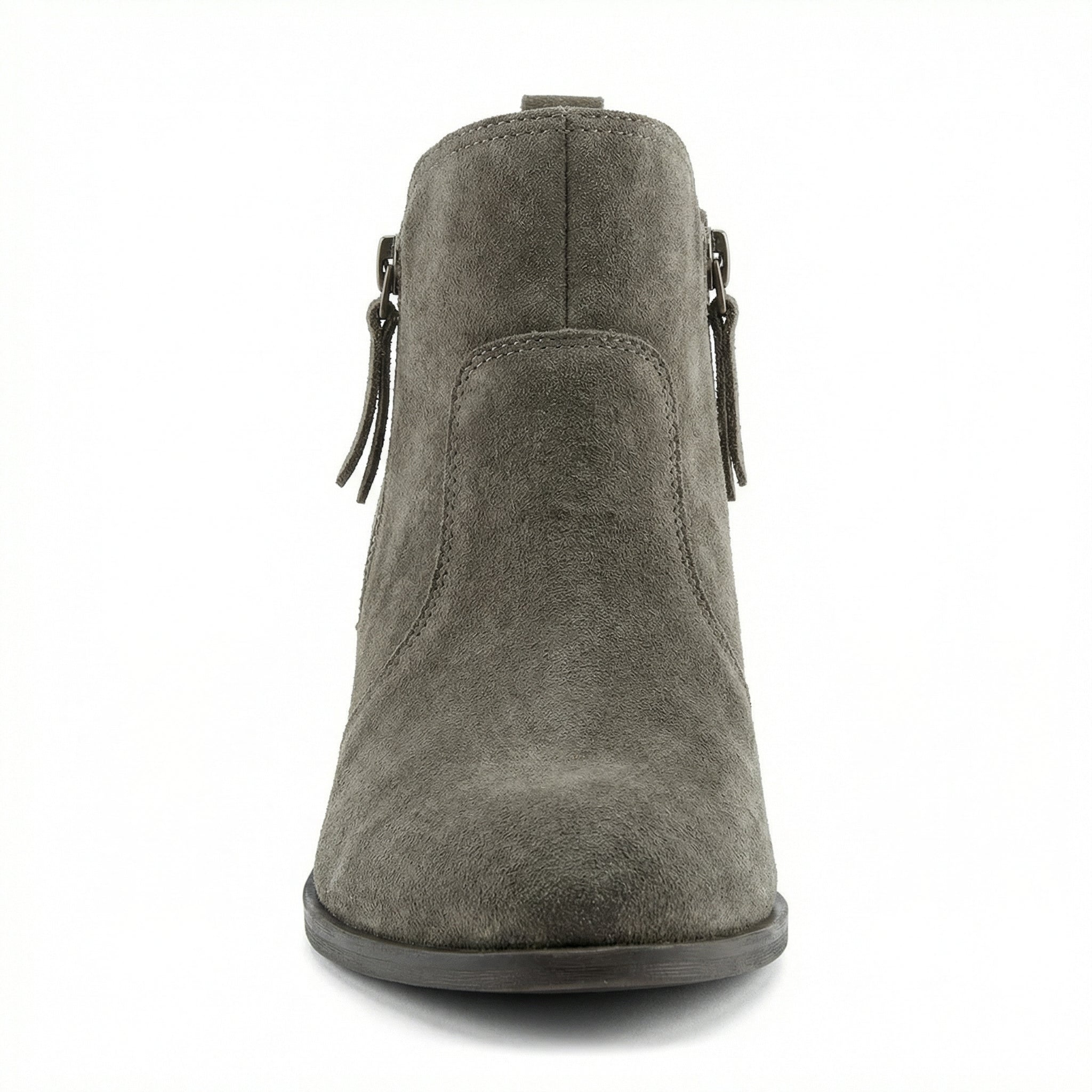 Chelsea Ankle Boots Vintage Style Side Zipper Slip-On Round Toe Low Heel - Mateo & Eliana