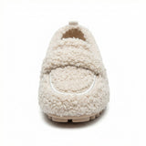 Plush Slippers Cozy Fleece Lined Slip-On Non-Slip Rubber Sole Indoor Outdoor Comfort - Mateo & Eliana