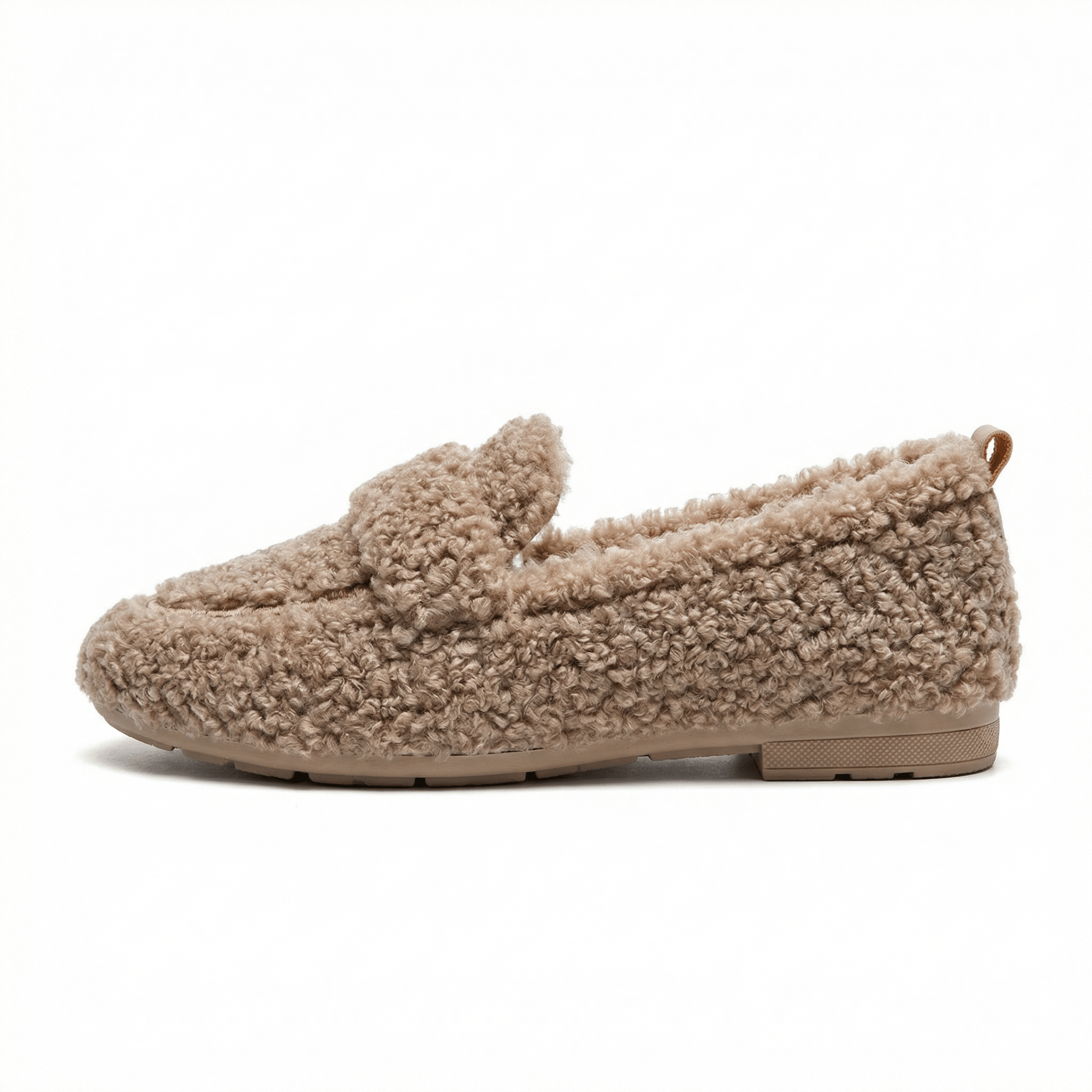 Plush Slippers Cozy Fleece Lined Slip-On Non-Slip Rubber Sole Indoor Outdoor Comfort - Mateo & Eliana