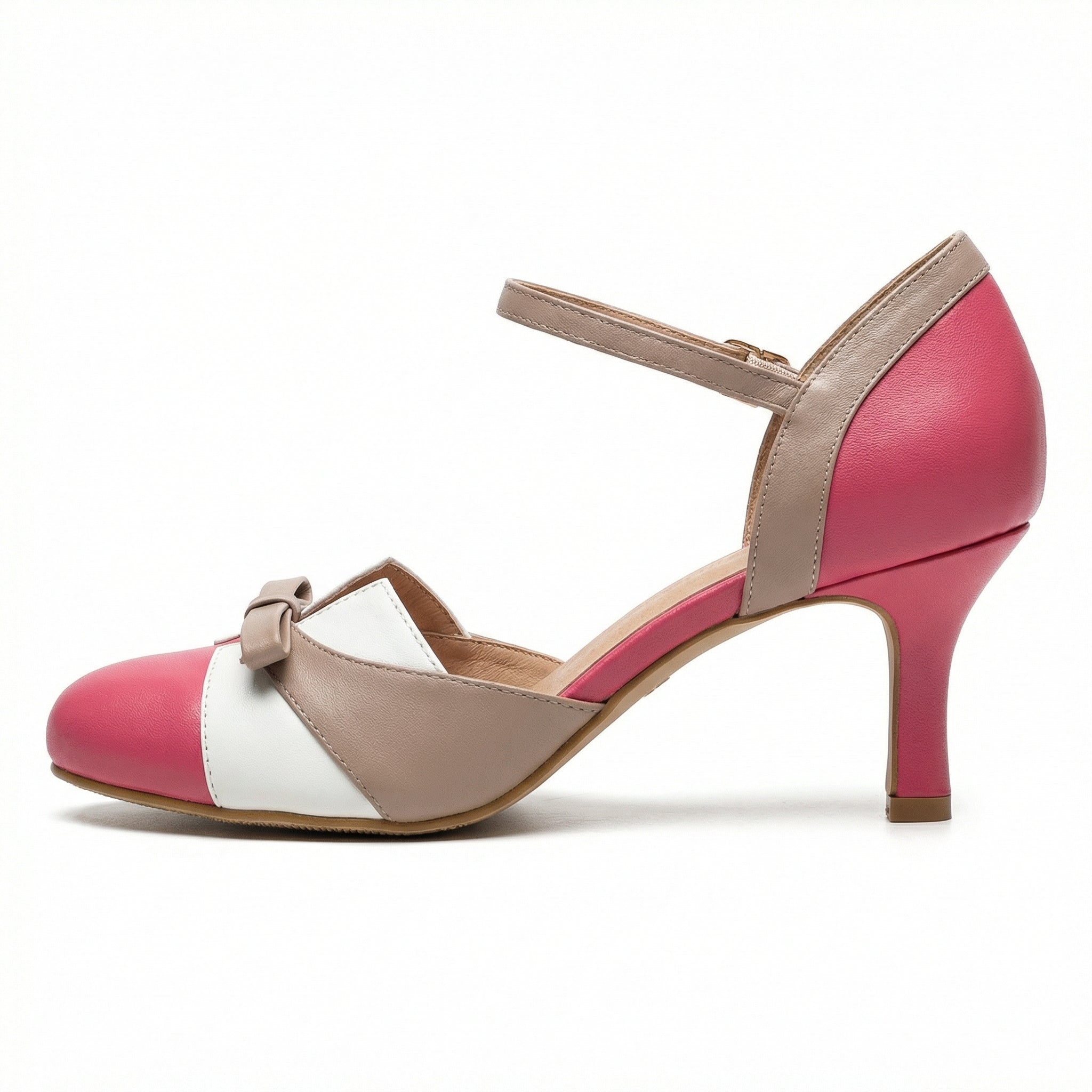 Pumps for Women Anatomical Sole Breathable Slip-On Chic Office Dress Shoes - Mateo & Eliana