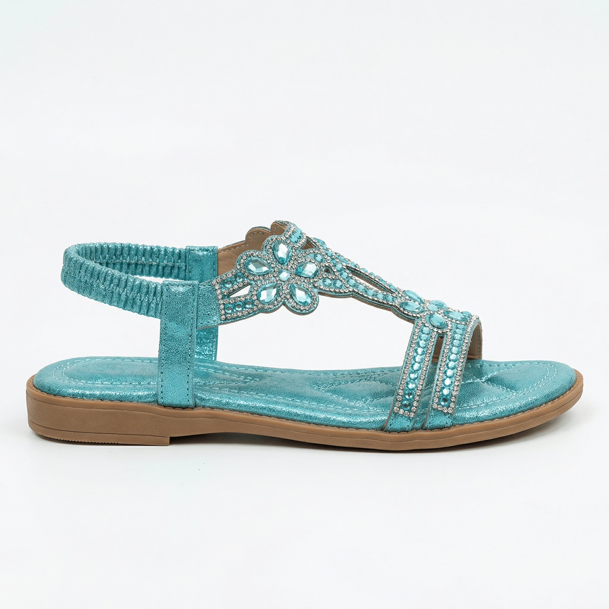 Sandals Women's Boho Flat Open Toe Arch Support Adjustable Buckle Straps - Mateo & Eliana