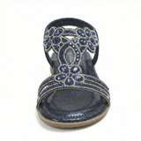 Sandals Women's Boho Flat Open Toe Arch Support Adjustable Buckle Straps - Mateo & Eliana