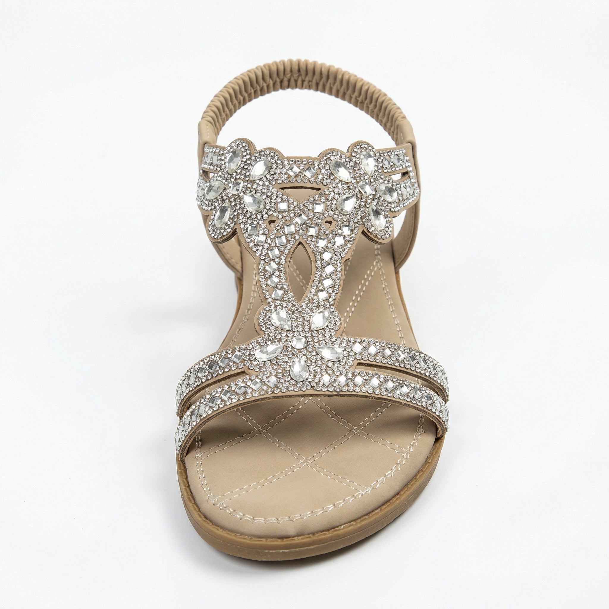 Sandals Women's Boho Flat Open Toe Arch Support Adjustable Buckle Straps - Mateo & Eliana