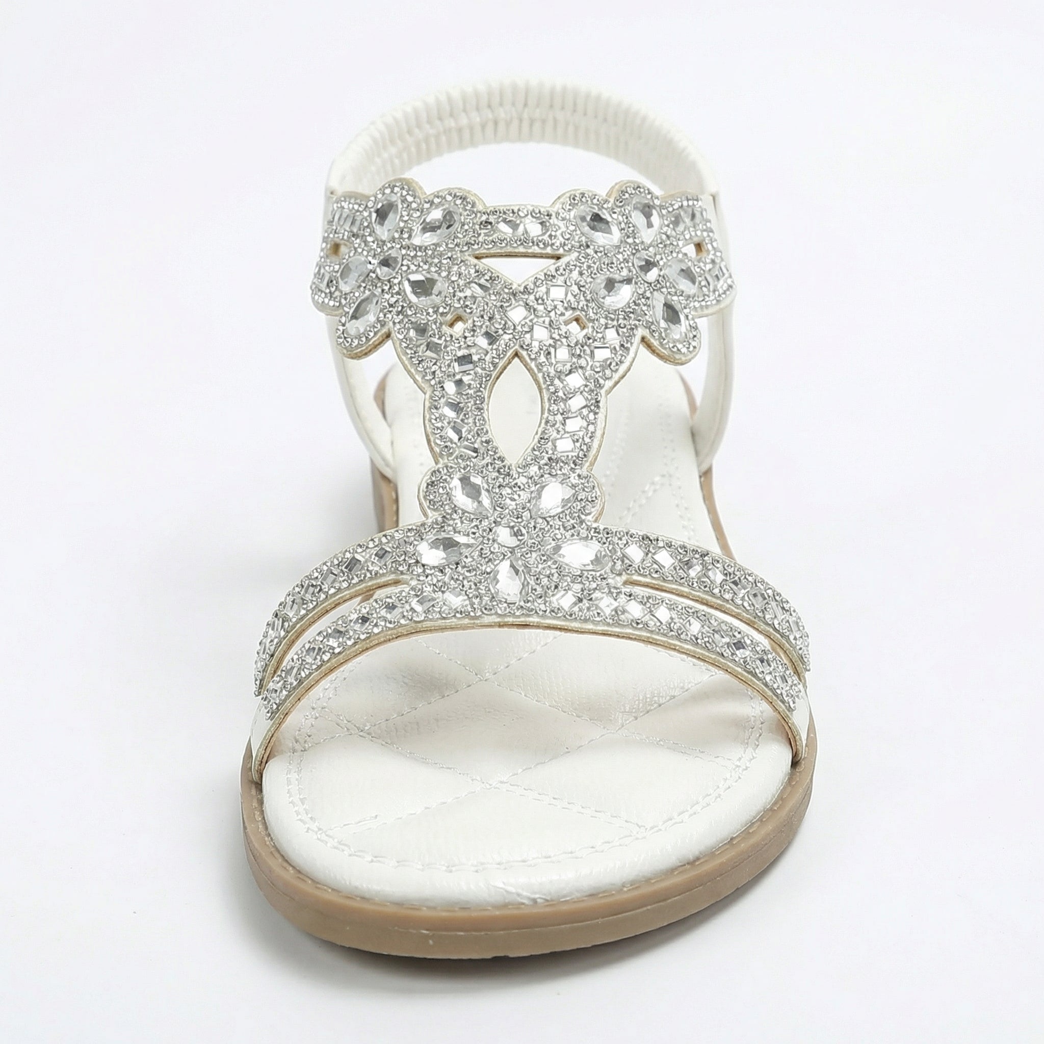 Sandals Women's Boho Flat Open Toe Arch Support Adjustable Buckle Straps - Mateo & Eliana