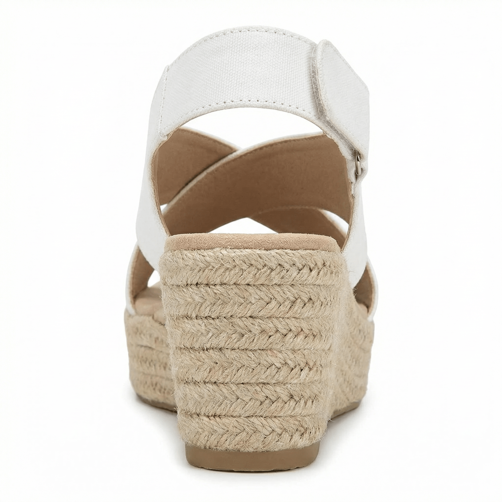 Wedge Espadrilles Cushioned Footbed Slip-On Casual Summer Shoes for Women - Mateo & Eliana