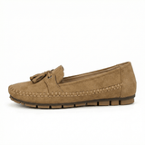 Women's Slip-On Loafers with Cushioned Footbed, Supportive Fit, Lightweight Sole for Everyday Wear - Mateo & Eliana