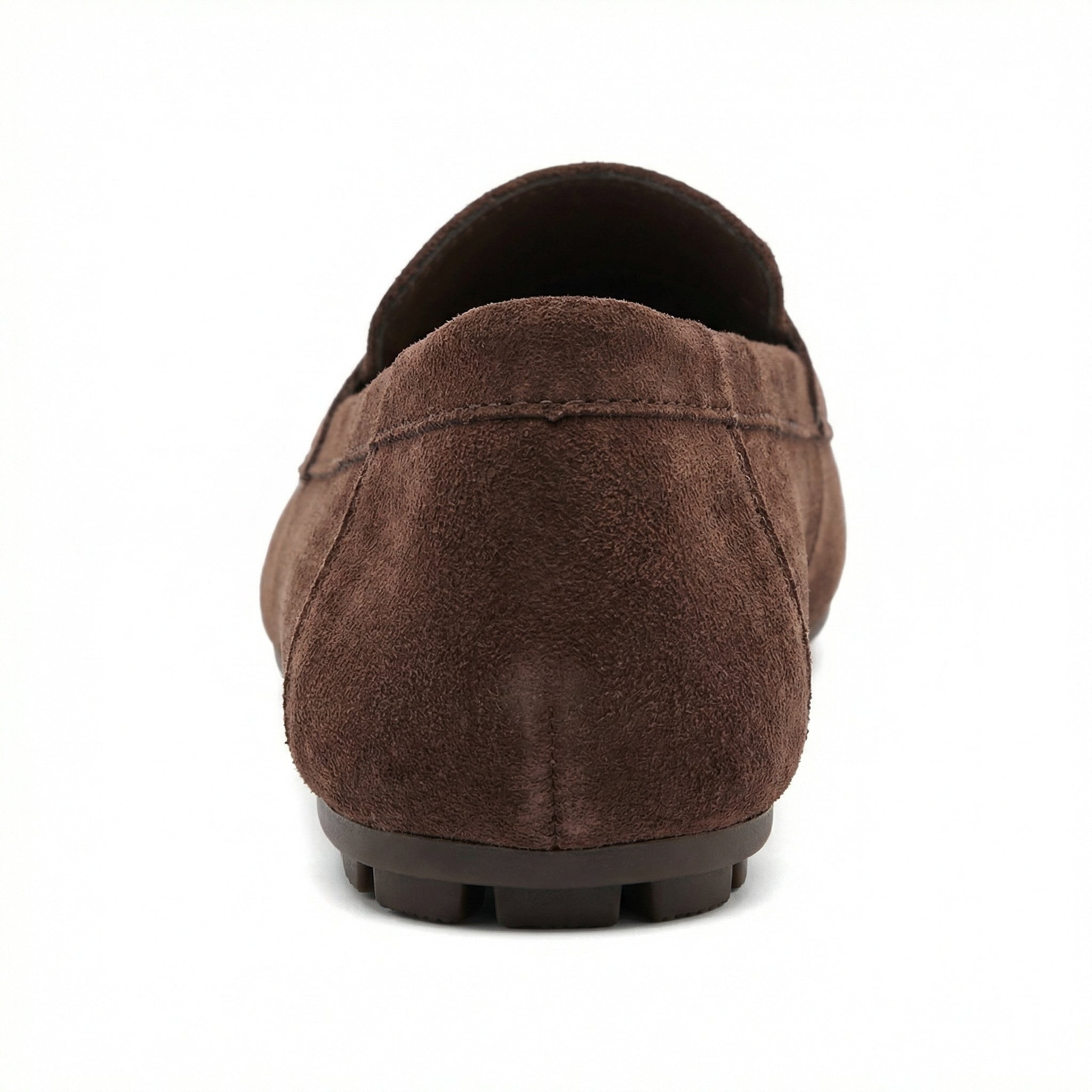 Women's Suede Loafers Classic Slip-On Round Toe Flat Comfort Sole - Mateo & Eliana
